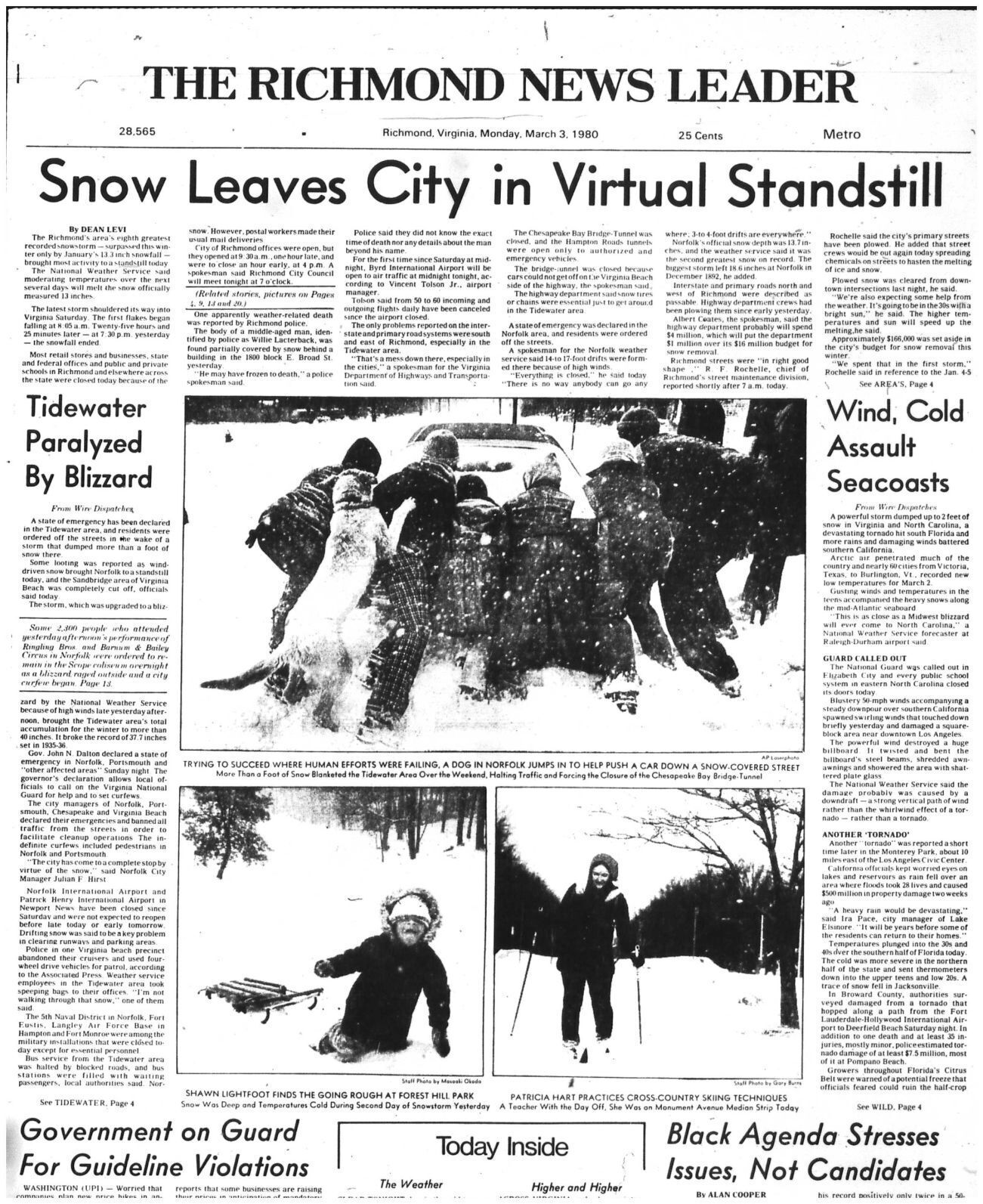 1980: March blizzard